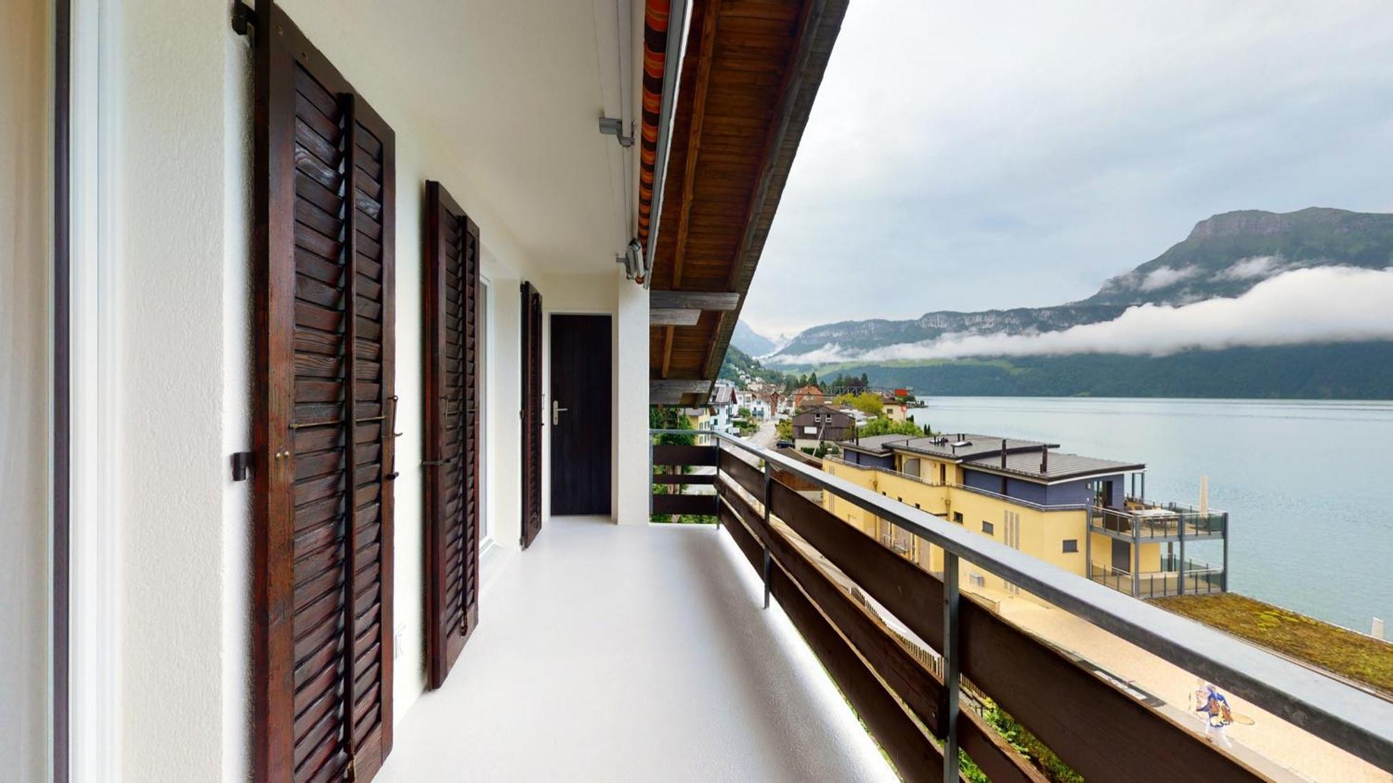 Modern And Charming Apartment On The Shores Of Lake Lucerne Gersau Luaran gambar