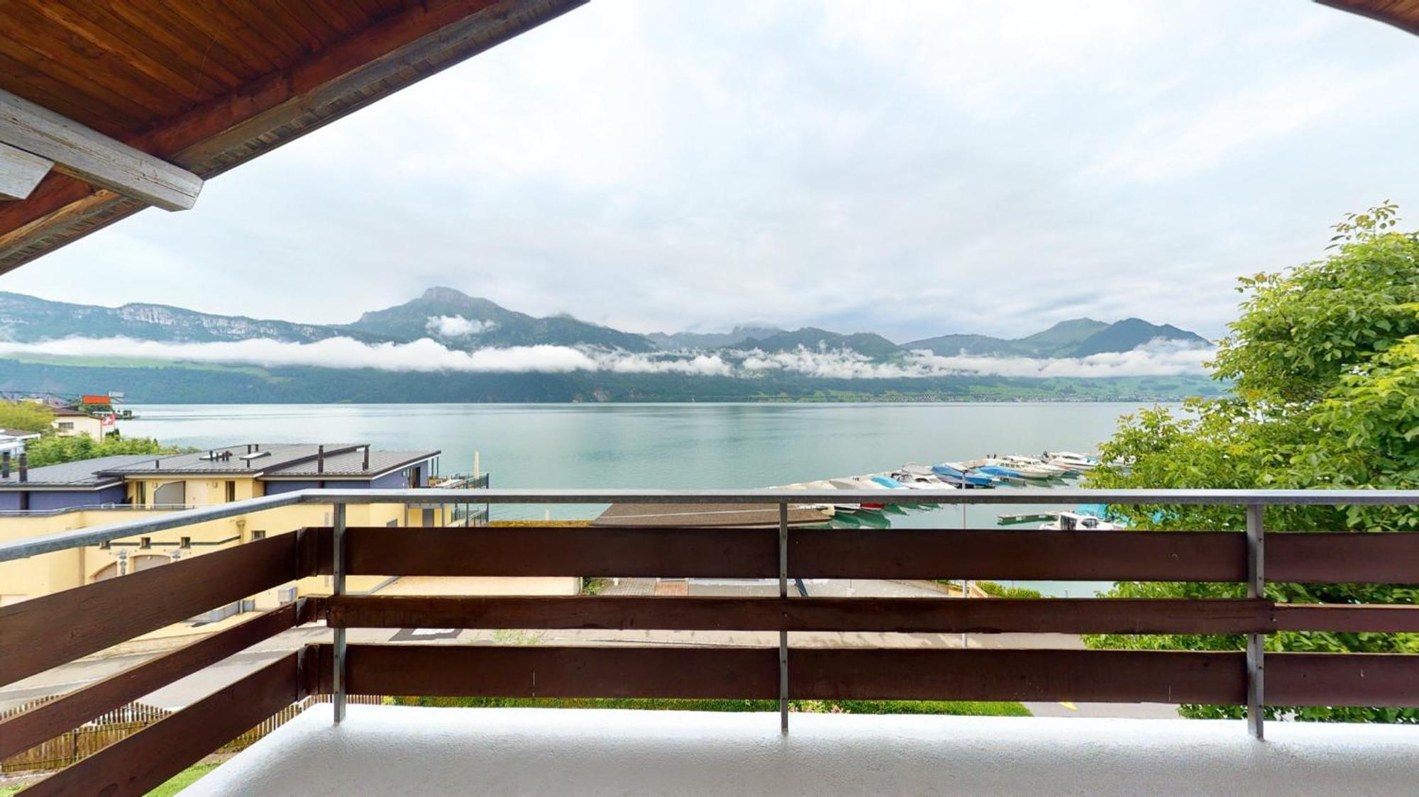 Modern And Charming Apartment On The Shores Of Lake Lucerne Gersau Luaran gambar